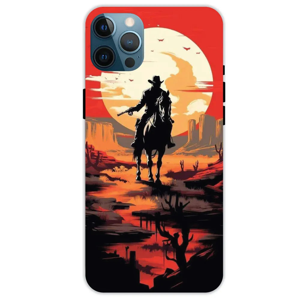 Cowboy and Horse - Hard Cases For Apple iPhone 12 Pro Max