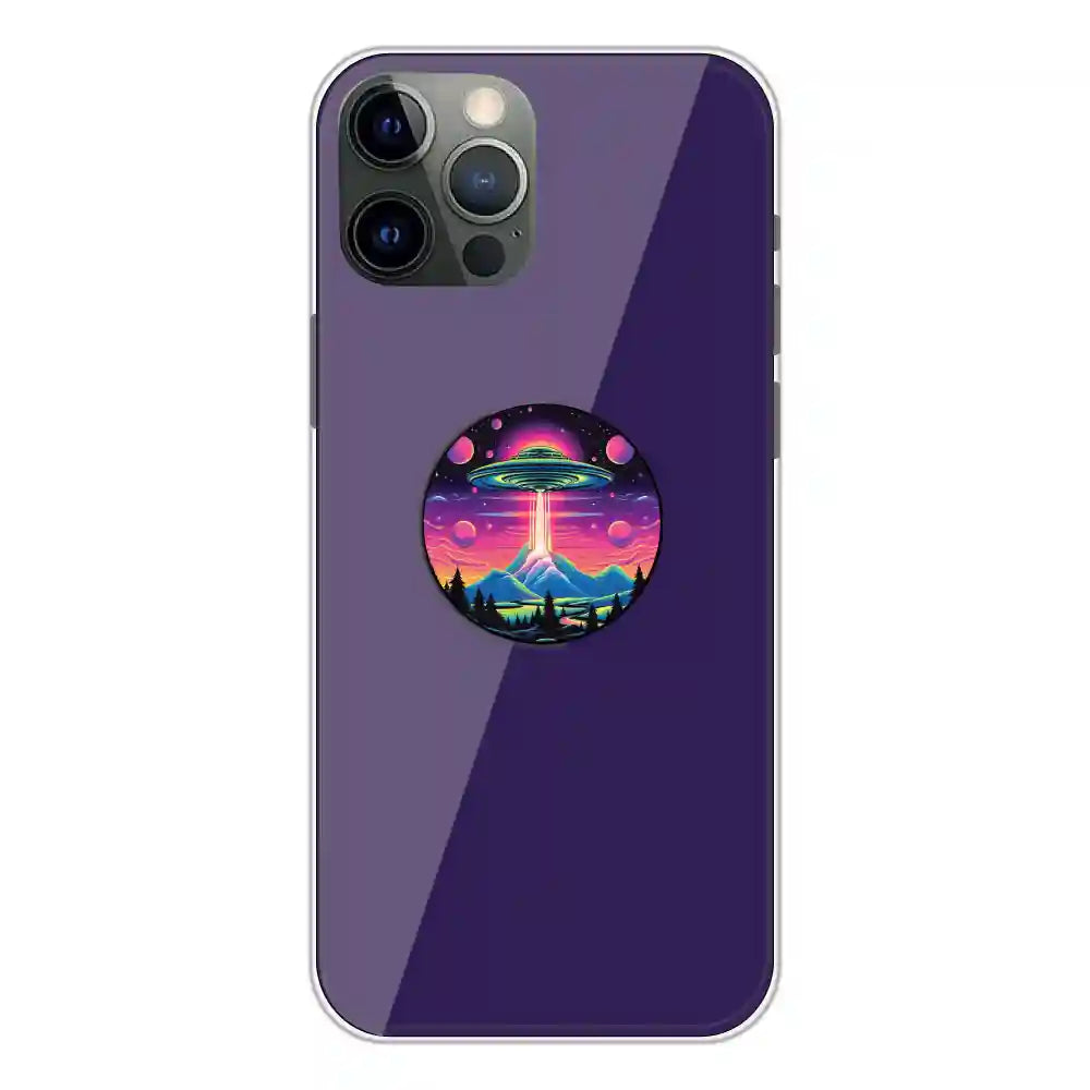 UFO - Silicone Grip Case For Apple iPhone 12 Pro