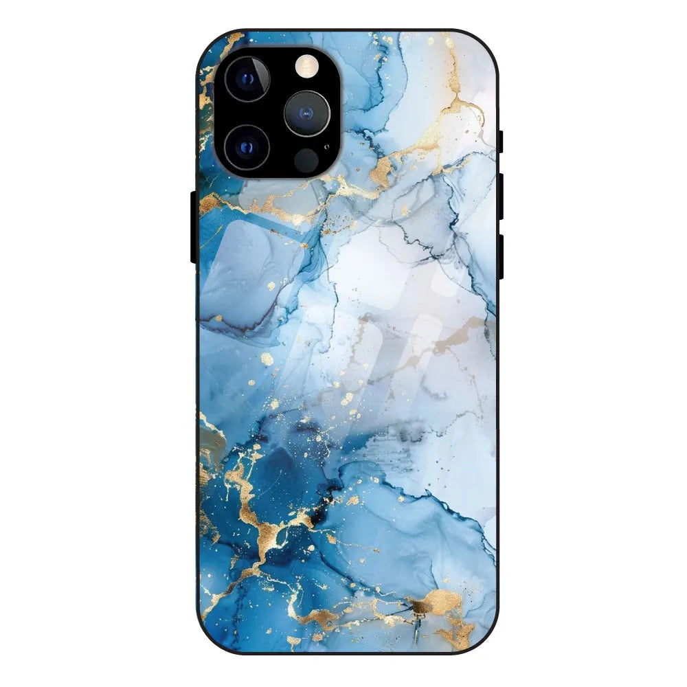 Blue Marble - Glass Case For Apple iPhone 12 Pro
