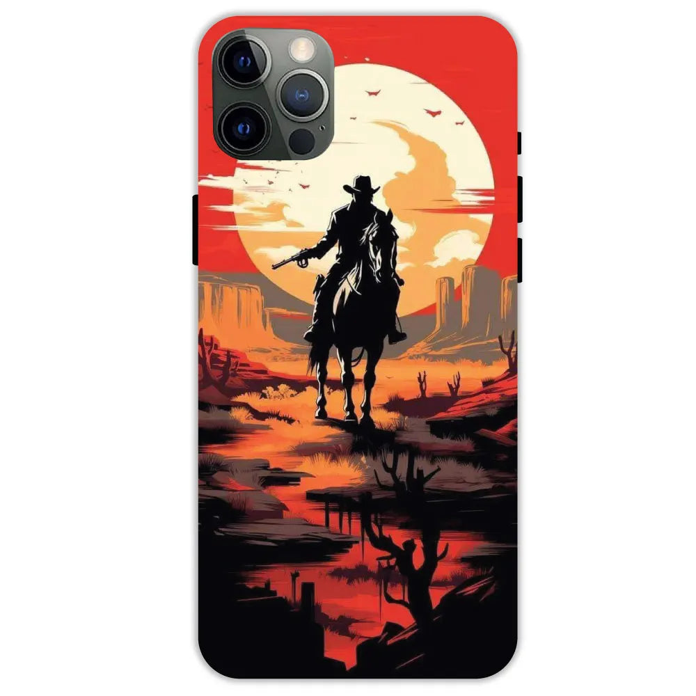 Cowboy and Horse - Hard Cases For Apple iPhone 12 Pro