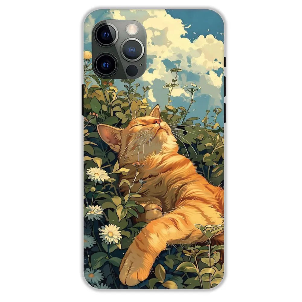 Garfield Sleeping - Hard Cases For Apple iPhone 12 Pro