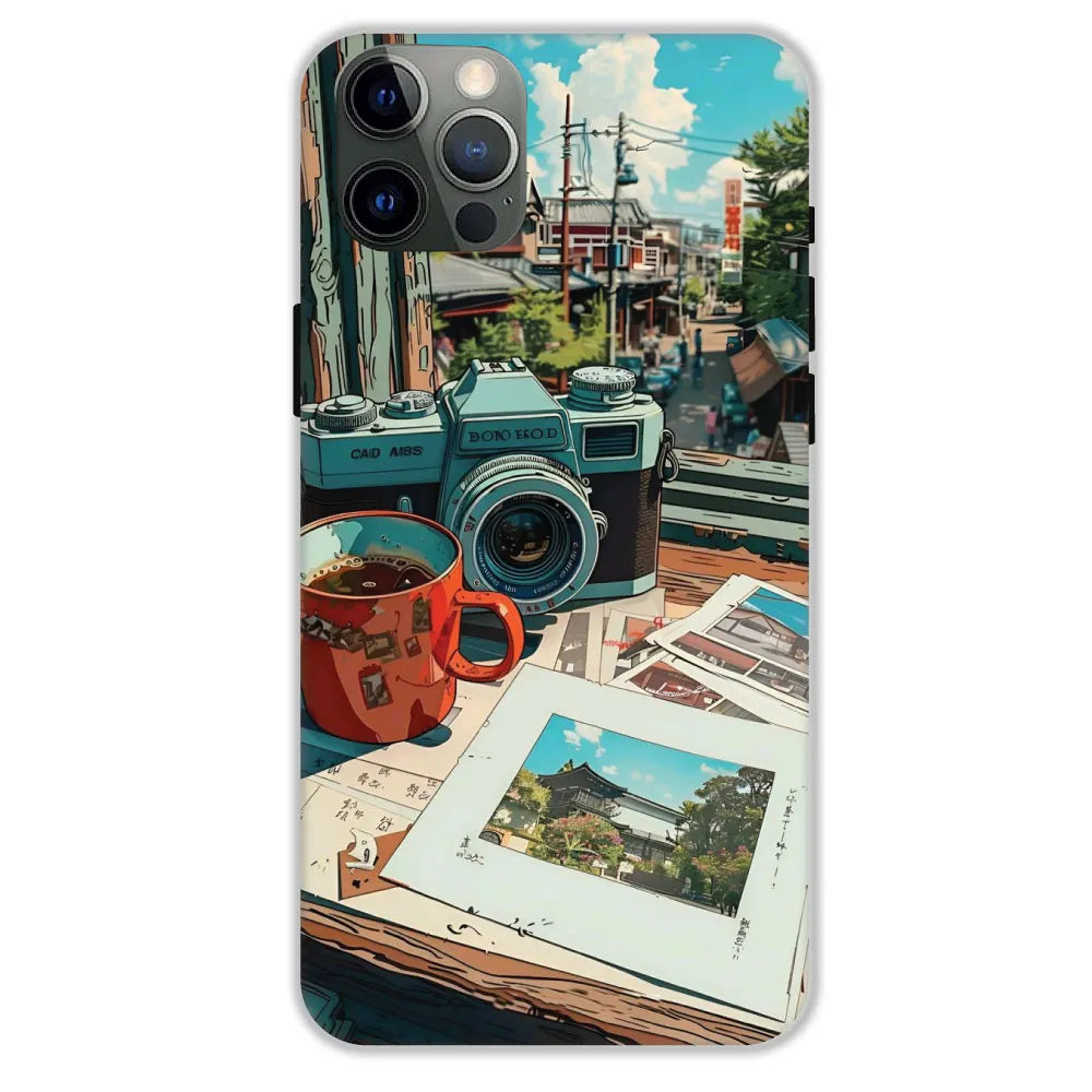 Vintage Camera Travel Vibes - Hard Cases For Apple iPhone 12 Pro