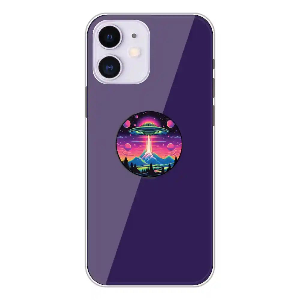 UFO - Silicone Grip Case For Apple iPhone 12