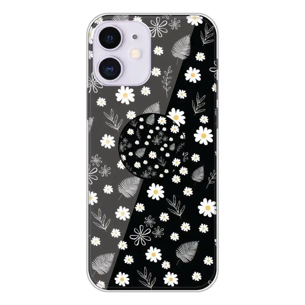 Daisies - Silicone Grip Case For Apple iPhone 12