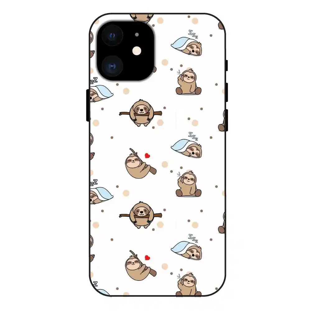 Sloths - Glass Case For Apple iPhone 12