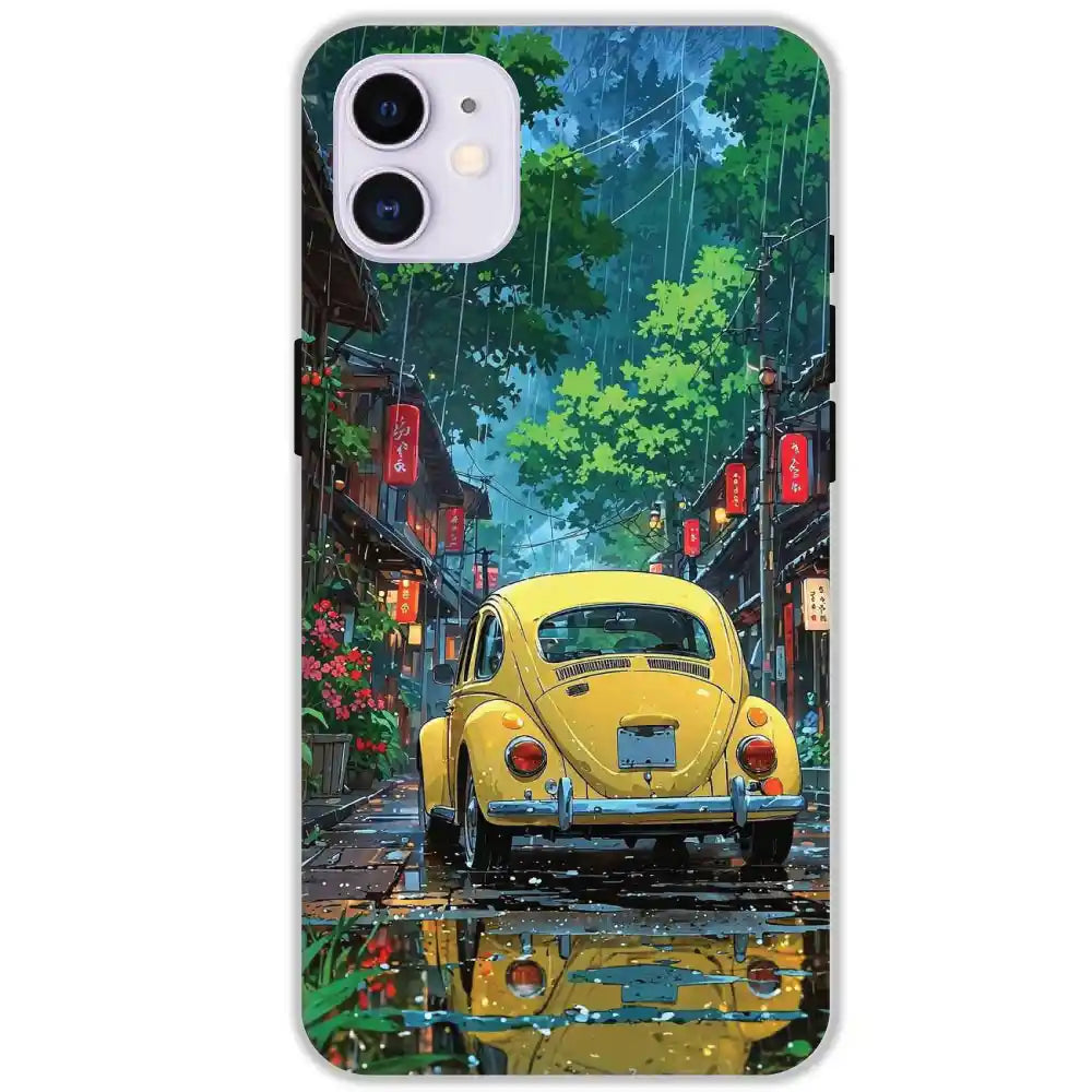 Yellow Bettle - Hard Cases For Apple iPhone 12