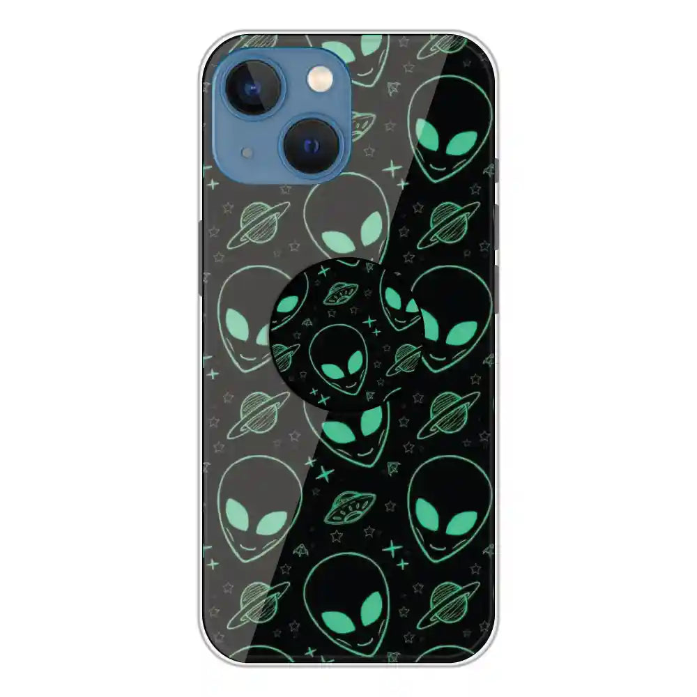 Aliens - Silicone Grip Case For Apple iPhone 13 Mini
