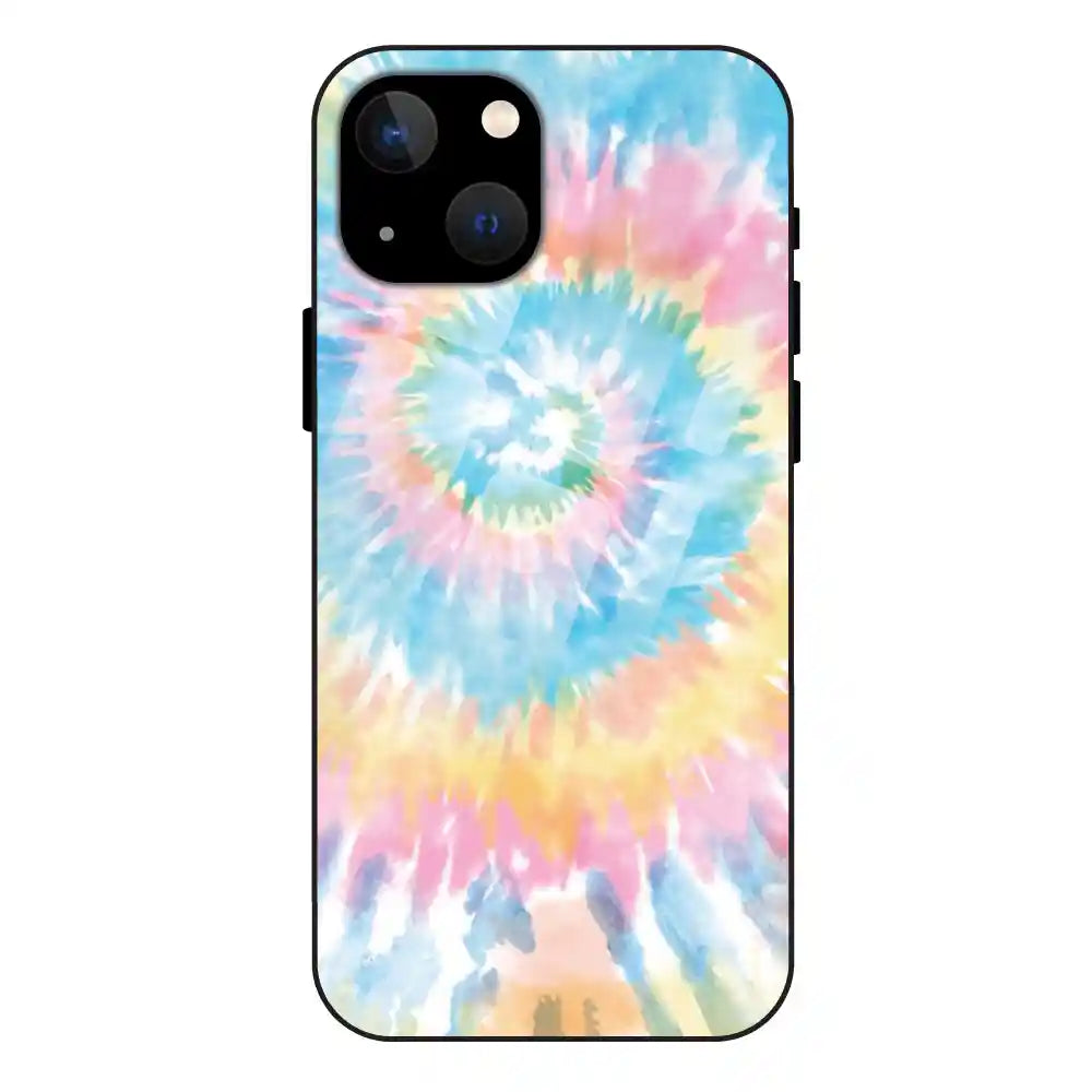 Pastel Tie Dye - Glass Case For Apple iPhone 13 Mini