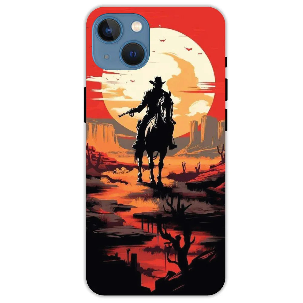 Cowboy and Horse - Hard Cases For Apple iPhone 13 Mini