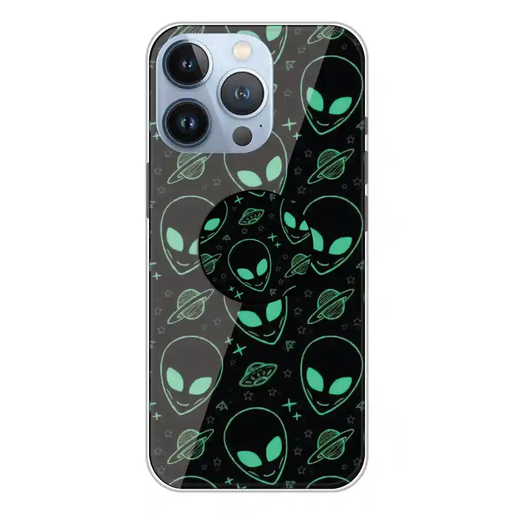 Aliens - Silicone Grip Case For Apple iPhone 13 Pro Max