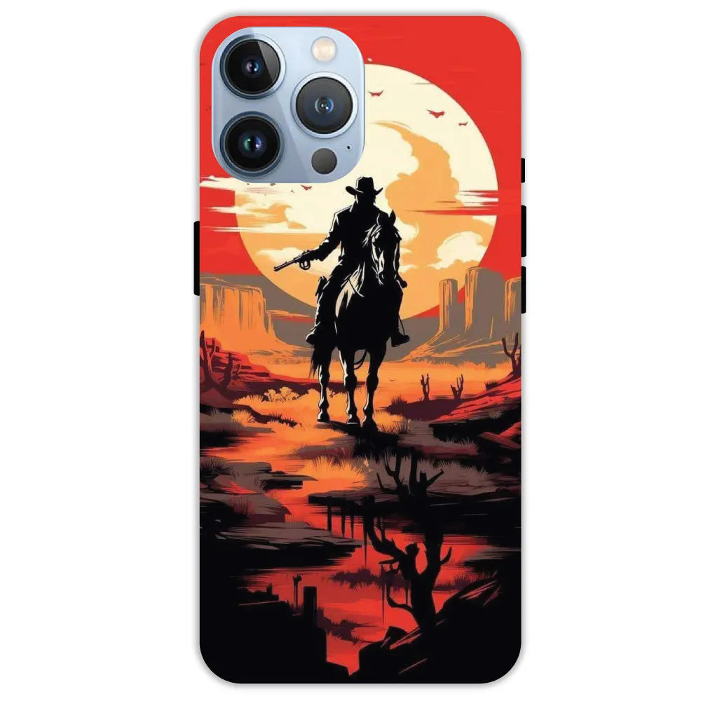 Cowboy and Horse - Hard Cases For Apple iPhone 13 Pro Max
