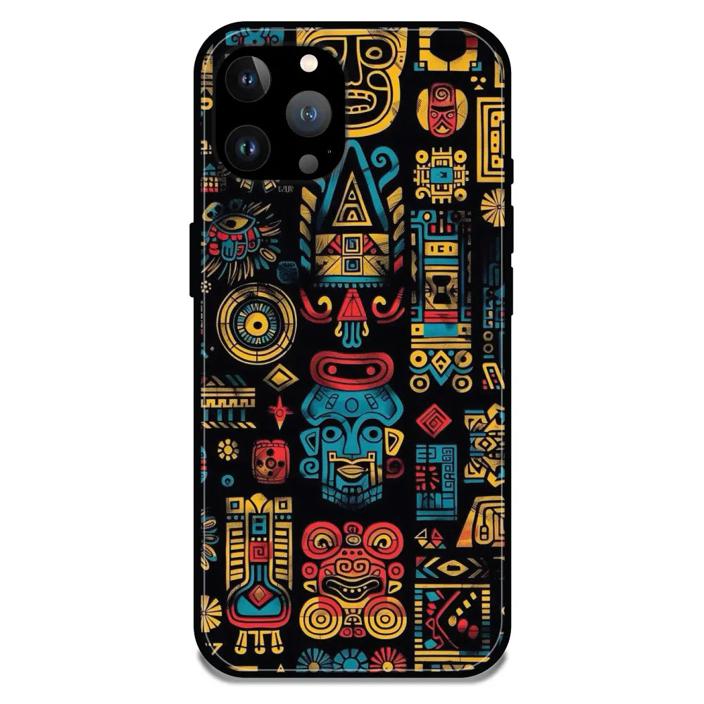 'Crepe Pattern - Glossy Metal Silicone Case For Apple iPhone 13 Pro Max