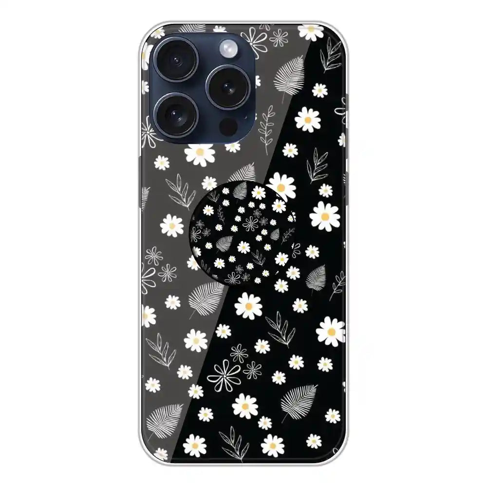 Daisies - Silicone Grip Case For Apple iPhone 13 Pro