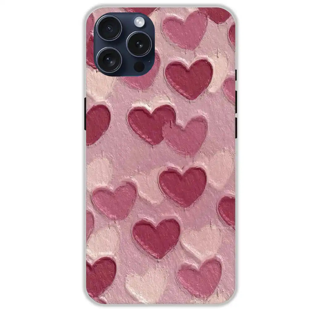 Pastel Hearts Love - Hard Cases For Apple iPhone 13 Pro