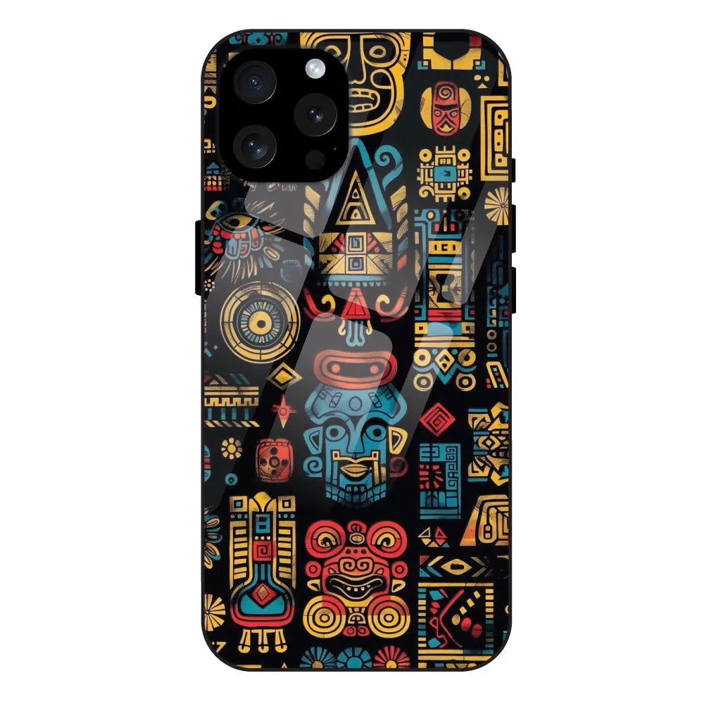Crepe Pattern - Glossy Metal Silicone Case For Apple iPhone 13 Pro