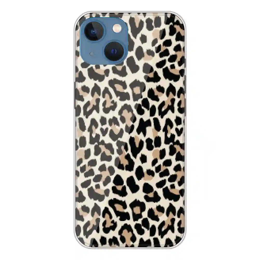 Leopard Print - Printed Silicone Case For Apple iPhone 13
