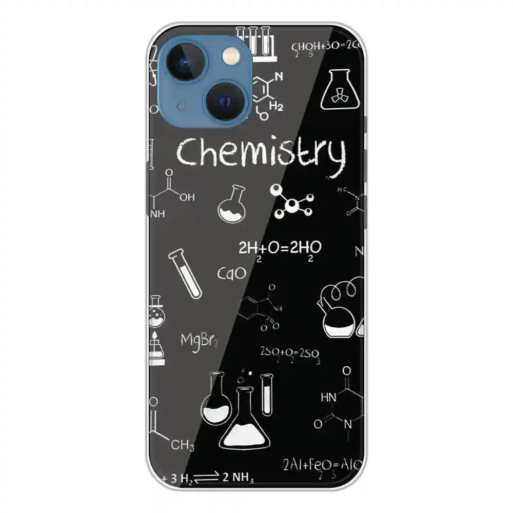 Chemistry - Printed Silicone Case For Apple iPhone 13