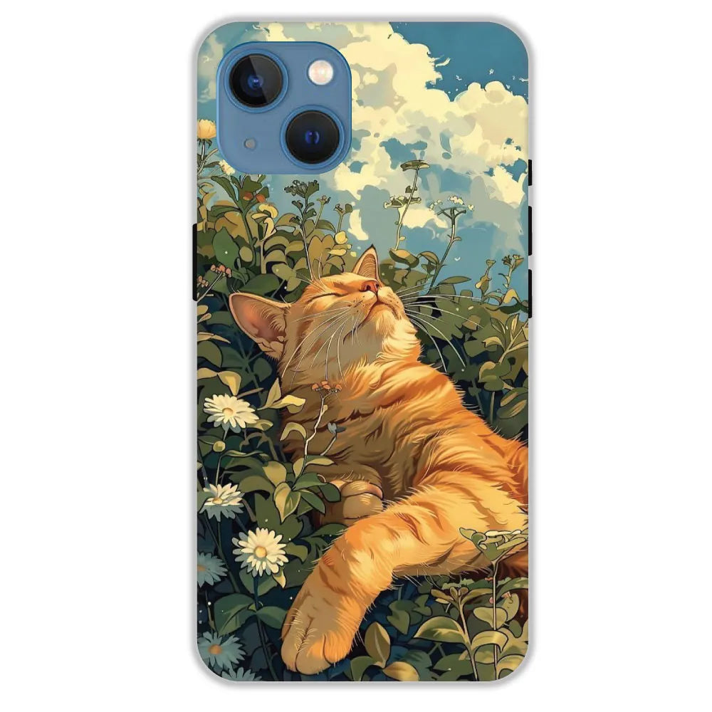 Garfield Sleeping - Hard Cases For Apple iPhone 13