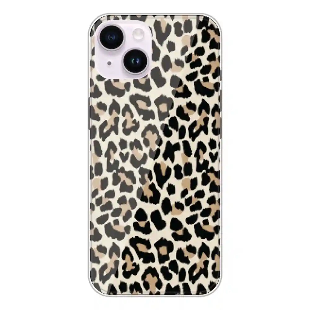 Leopard Print - Printed Silicone Case For Apple iPhone 14 Plus