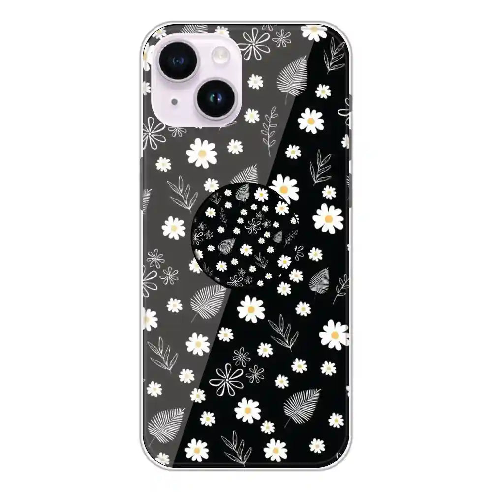 Daisies - Silicone Grip Case For Apple iPhone 14 Plus