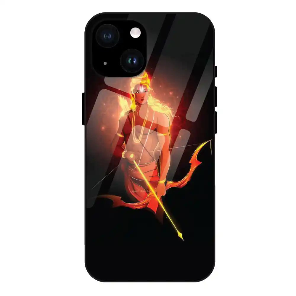 'Lord Rama - Glass Case For Apple iPhone 14 Plus