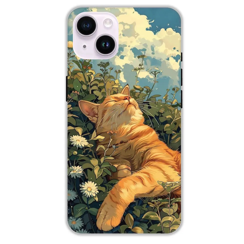 Garfield Sleeping - Hard Cases For Apple iPhone 14 Plus