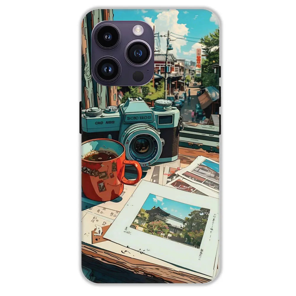 Vintage Camera Travel Vibes - Hard Cases For Apple iPhone 14 Pro Max