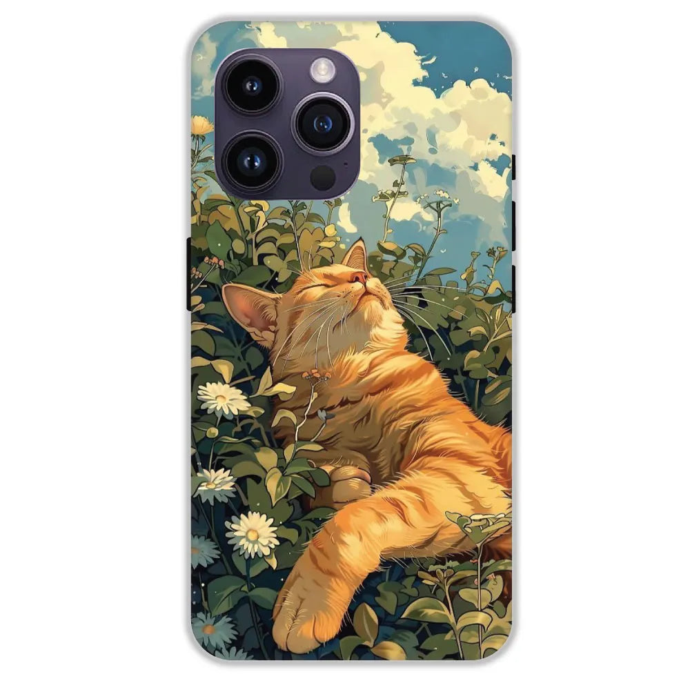 Garfield Sleeping - Hard Cases For Apple iPhone 14 Pro Max