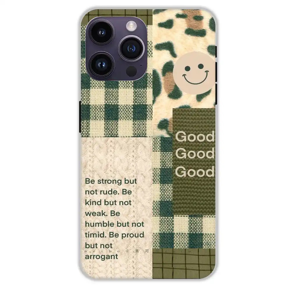 Patchwork Positivity - Hard Cases For Apple iPhone 14 Pro Max