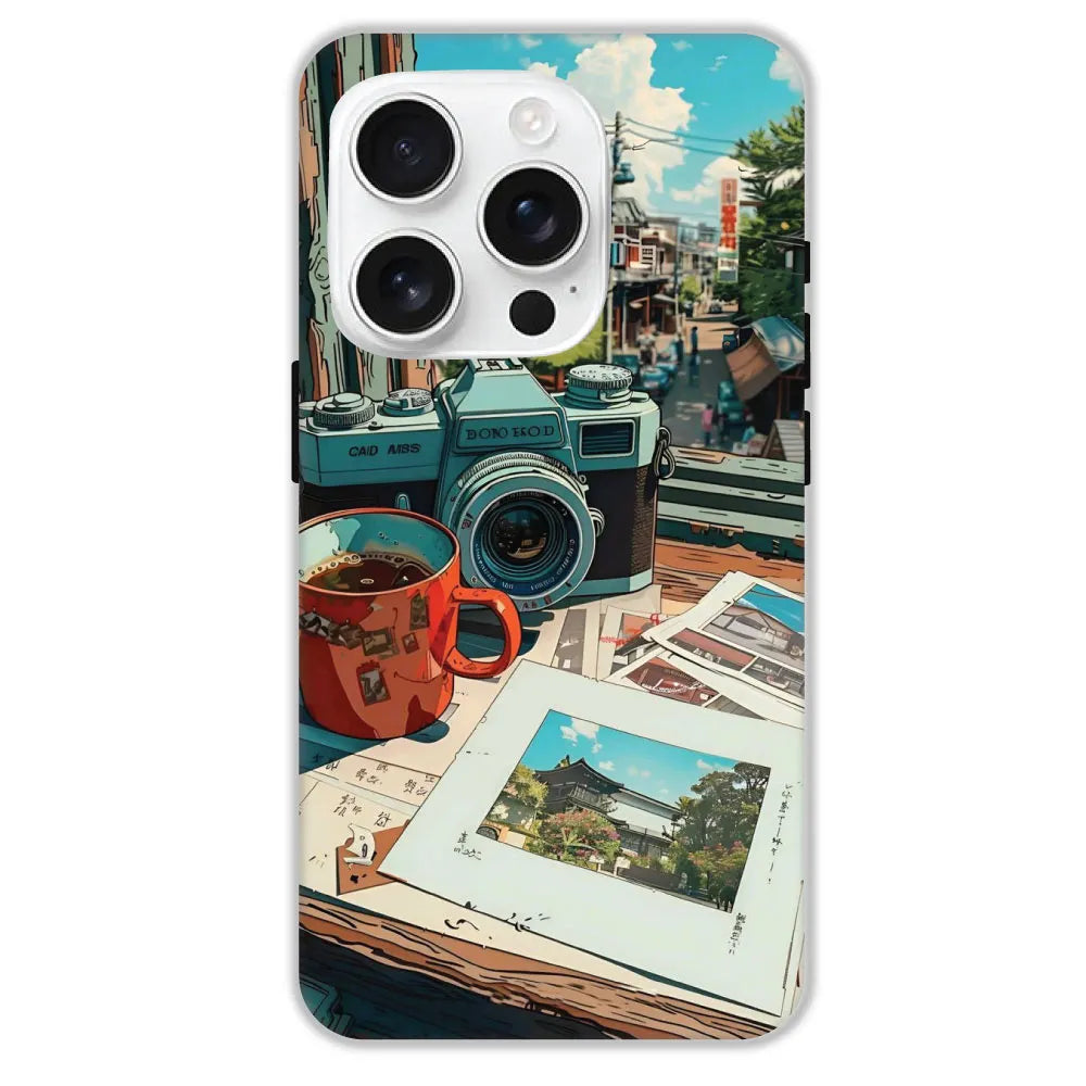 Vintage Camera Travel Vibes - Hard Cases For Apple iPhone 14 Pro