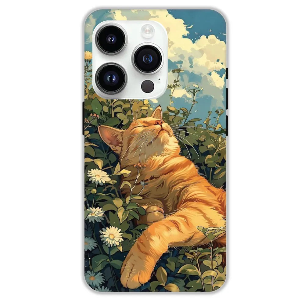 Garfield Sleeping - Hard Cases For Apple iPhone 14 Pro