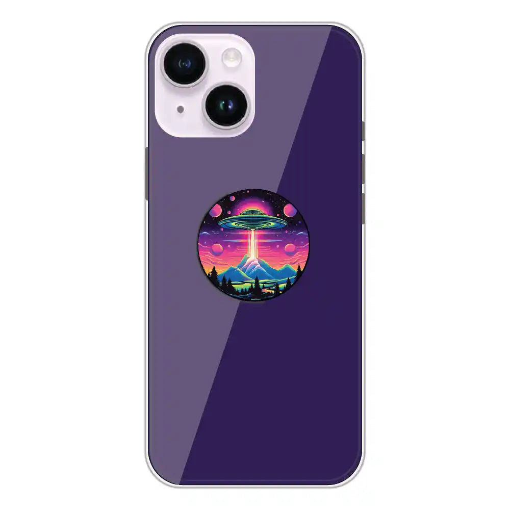 UFO - Silicone Grip Case For Apple iPhone 14