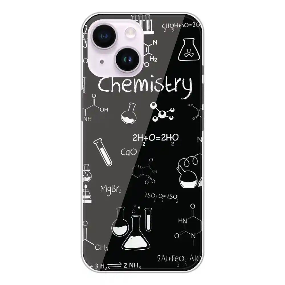 Chemistry - Printed Silicone Case For Apple iPhone 14