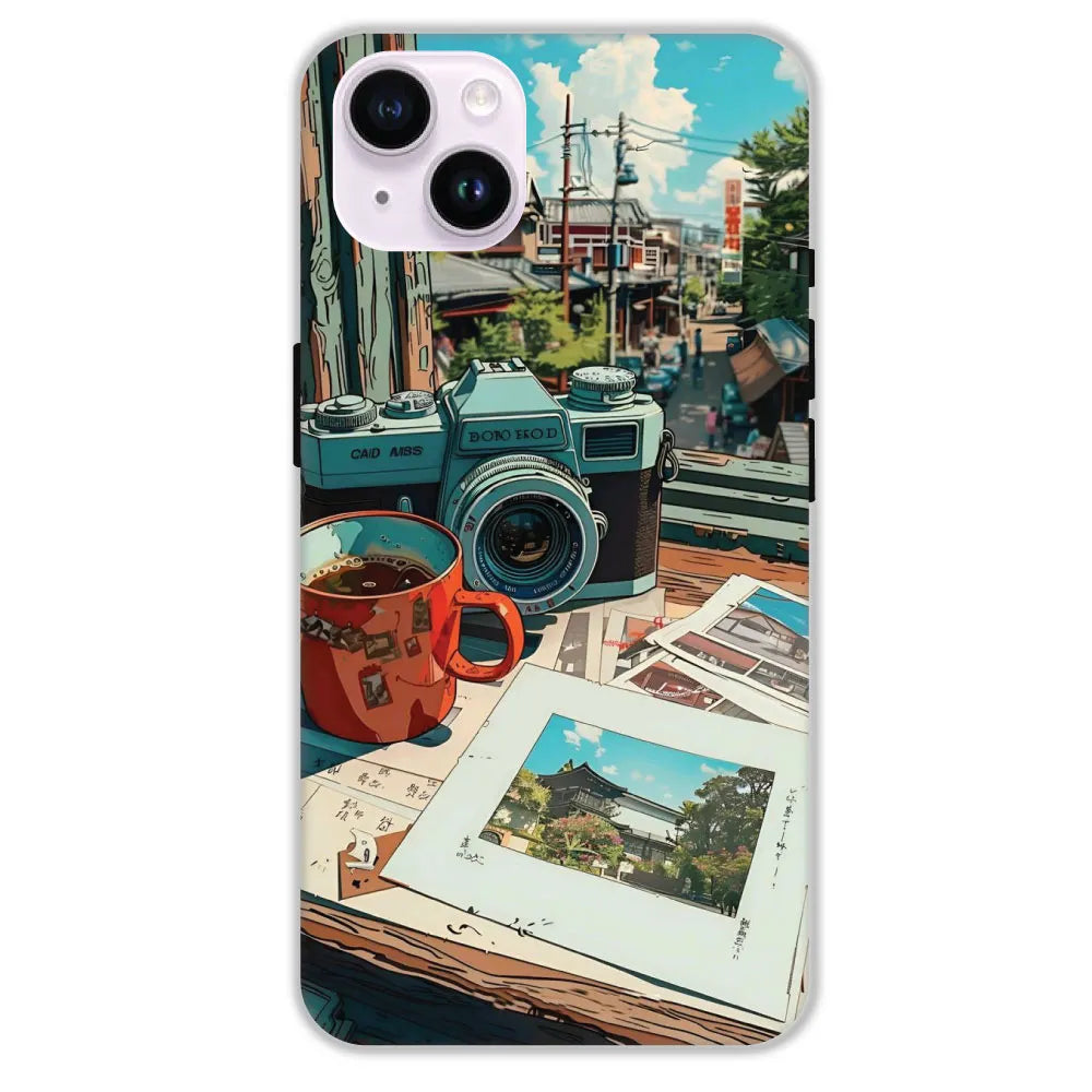 Vintage Camera Travel Vibes - Hard Cases For Apple iPhone 14