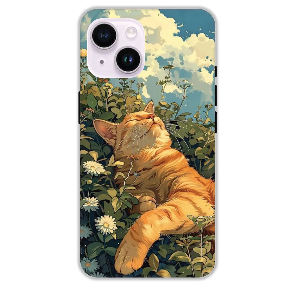 Garfield Sleeping - Hard Cases For Apple iPhone 14