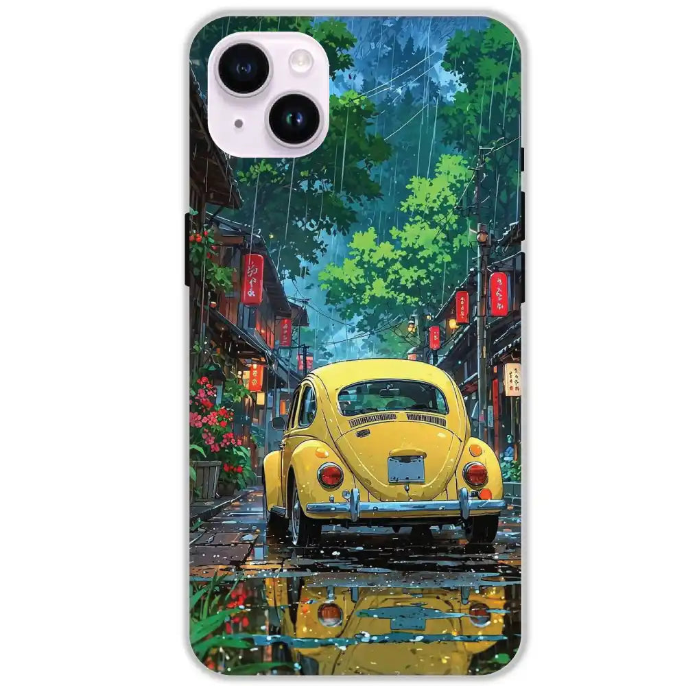 Yellow Bettle - Hard Cases For Apple iPhone 14