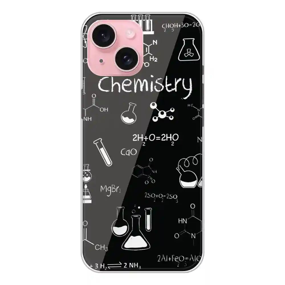 Chemistry - Printed Silicone Case For Apple iPhone 15 Plus