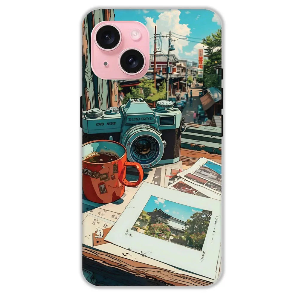 Vintage Camera Travel Vibes - Hard Cases For Apple iPhone 15 Plus