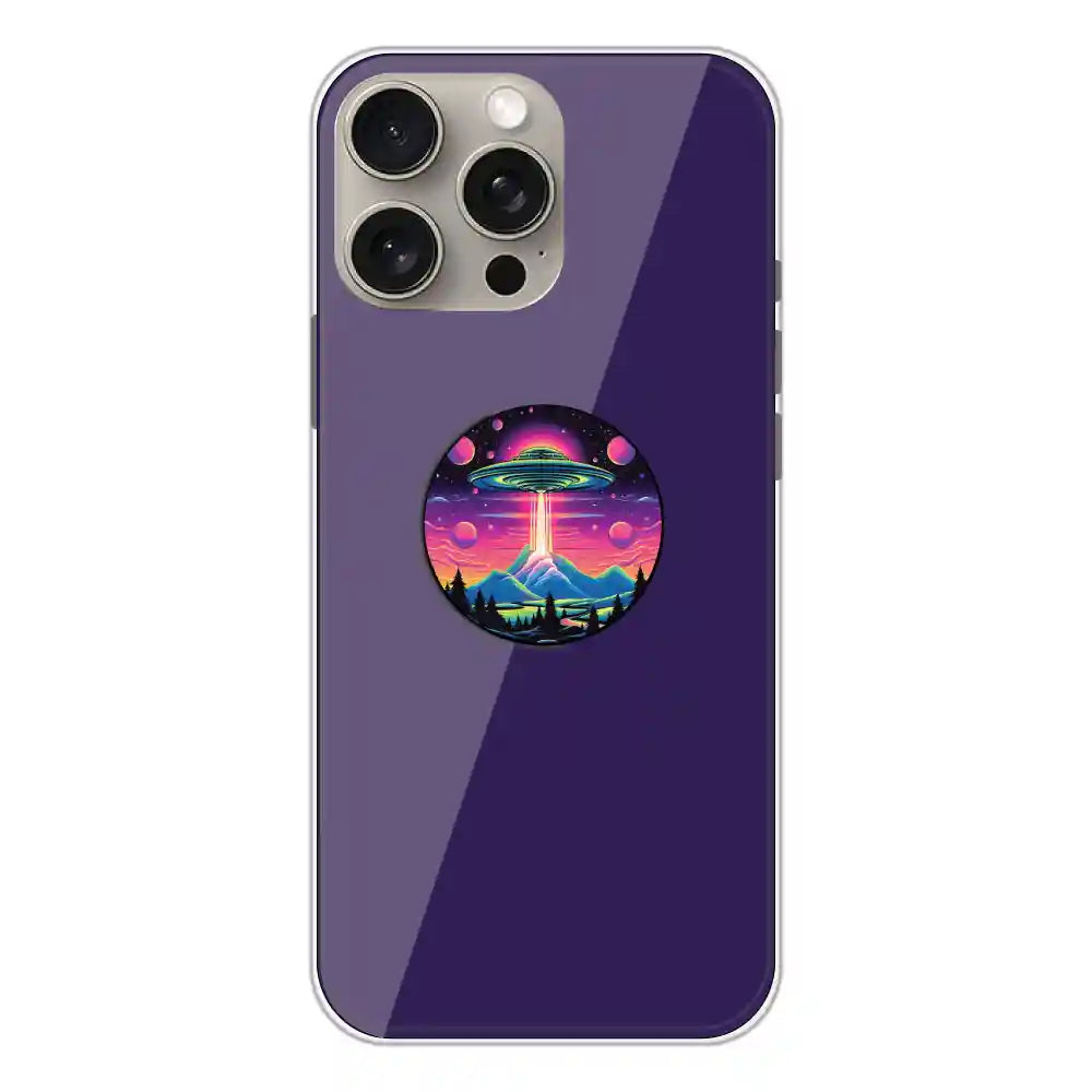 UFO - Silicone Grip Case For Apple iPhone 15 Pro Max