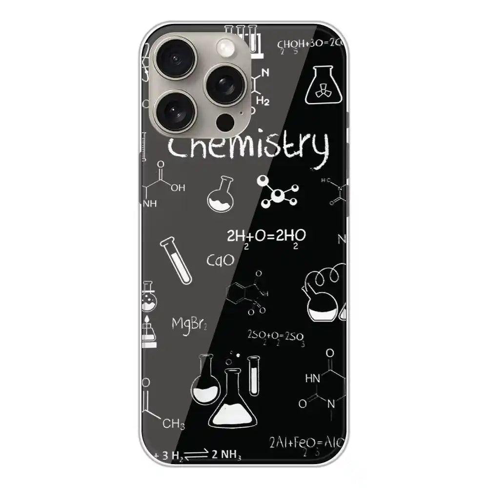Chemistry - Printed Silicone Case For Apple iPhone 15 Pro Max