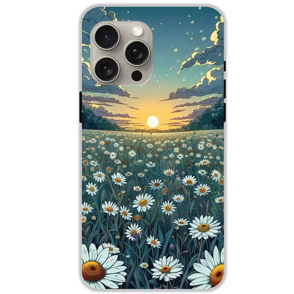 Daisy Sunset - Hard Cases For Apple iPhone 15 Pro Max