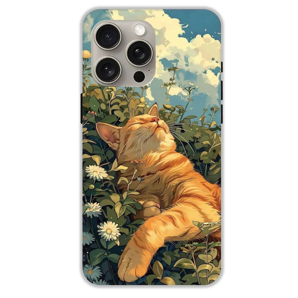 Garfield Sleeping - Hard Cases For Apple iPhone 15 Pro Max