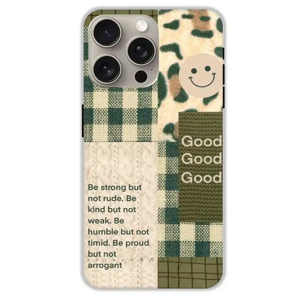 Patchwork Positivity - Hard Cases For Apple iPhone 15 Pro Max