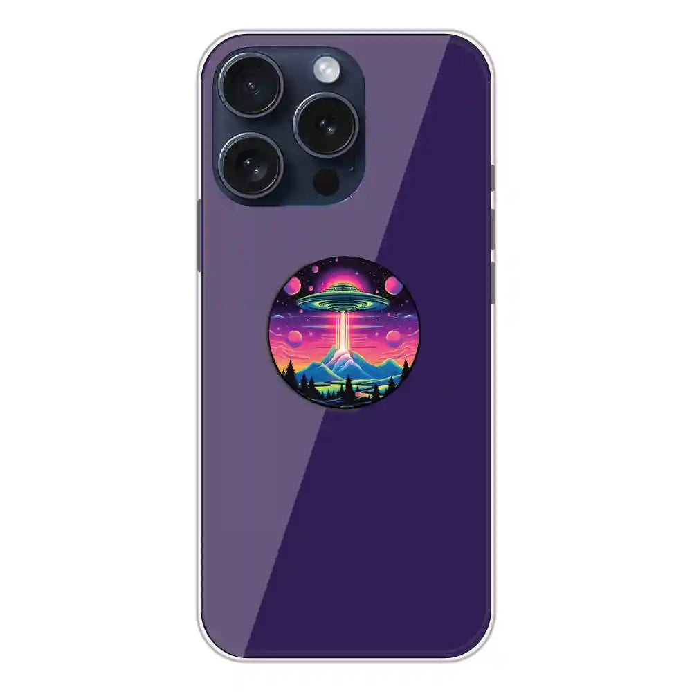 UFO - Silicone Grip Case For Apple iPhone 15 Pro