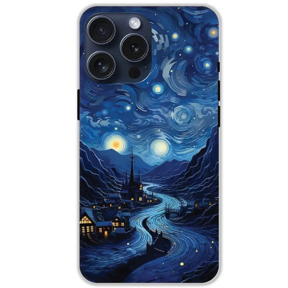 The Starry Night - Hard Cases For Apple iPhone 15 Pro