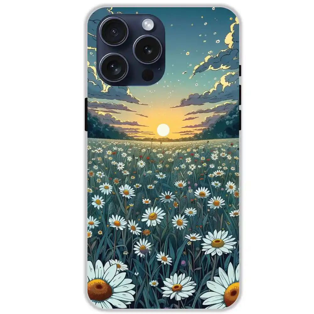 Daisy Sunset - Hard Cases For Apple iPhone 15 Pro