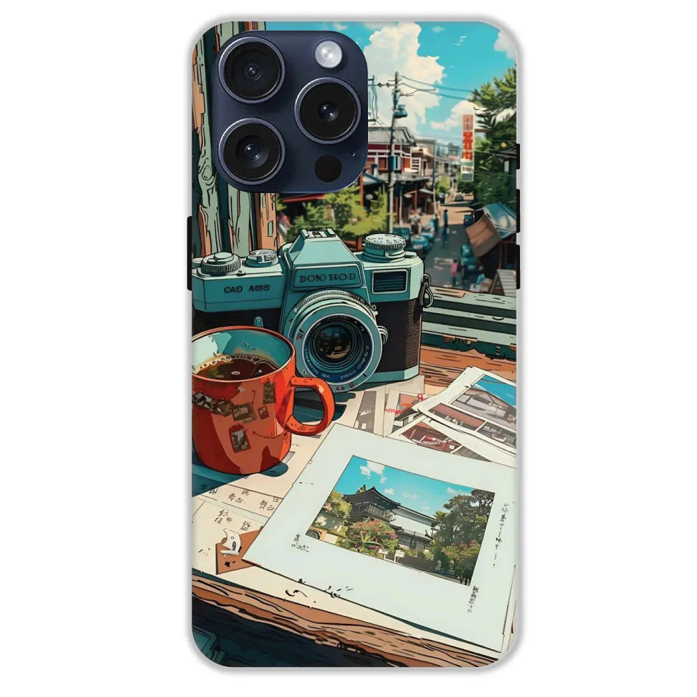 Vintage Camera Travel Vibes - Hard Cases For Apple iPhone 15 Pro