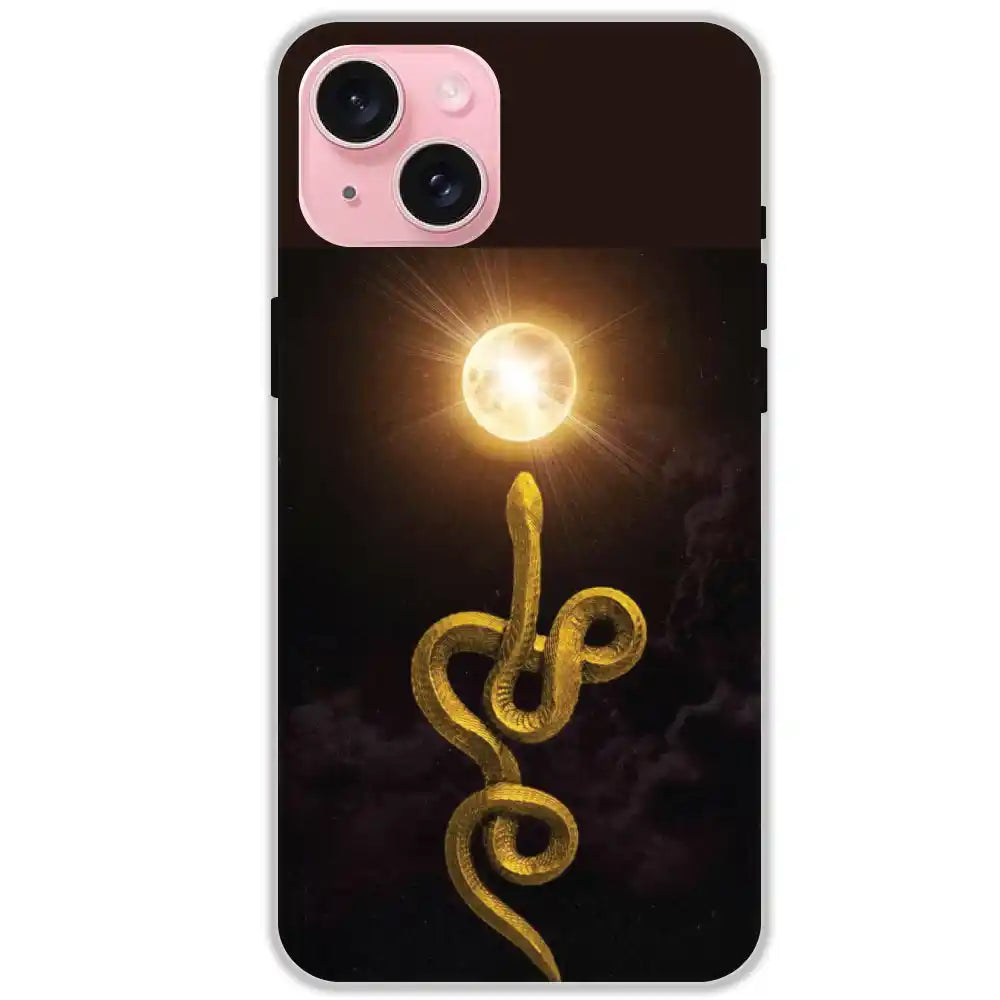 Golden Serpent - Hard Cases For Apple iPhone 15
