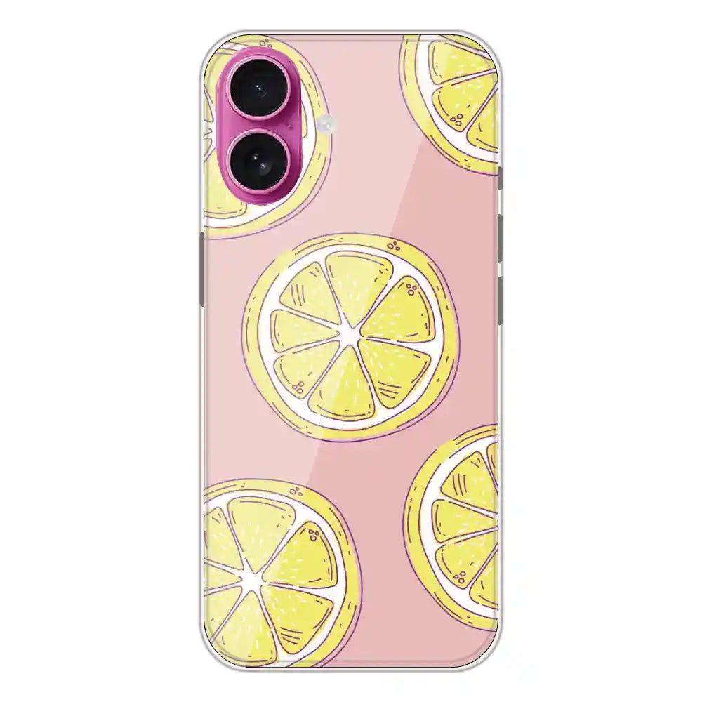 Lemonade - Printed Silicone Case For Apple iPhone 16 Plus