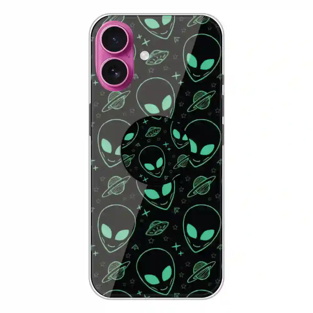 Aliens - Silicone Grip Case For Apple iPhone 16 Plus